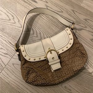 Vintage Coach Soho Buckle Shoulder Bag